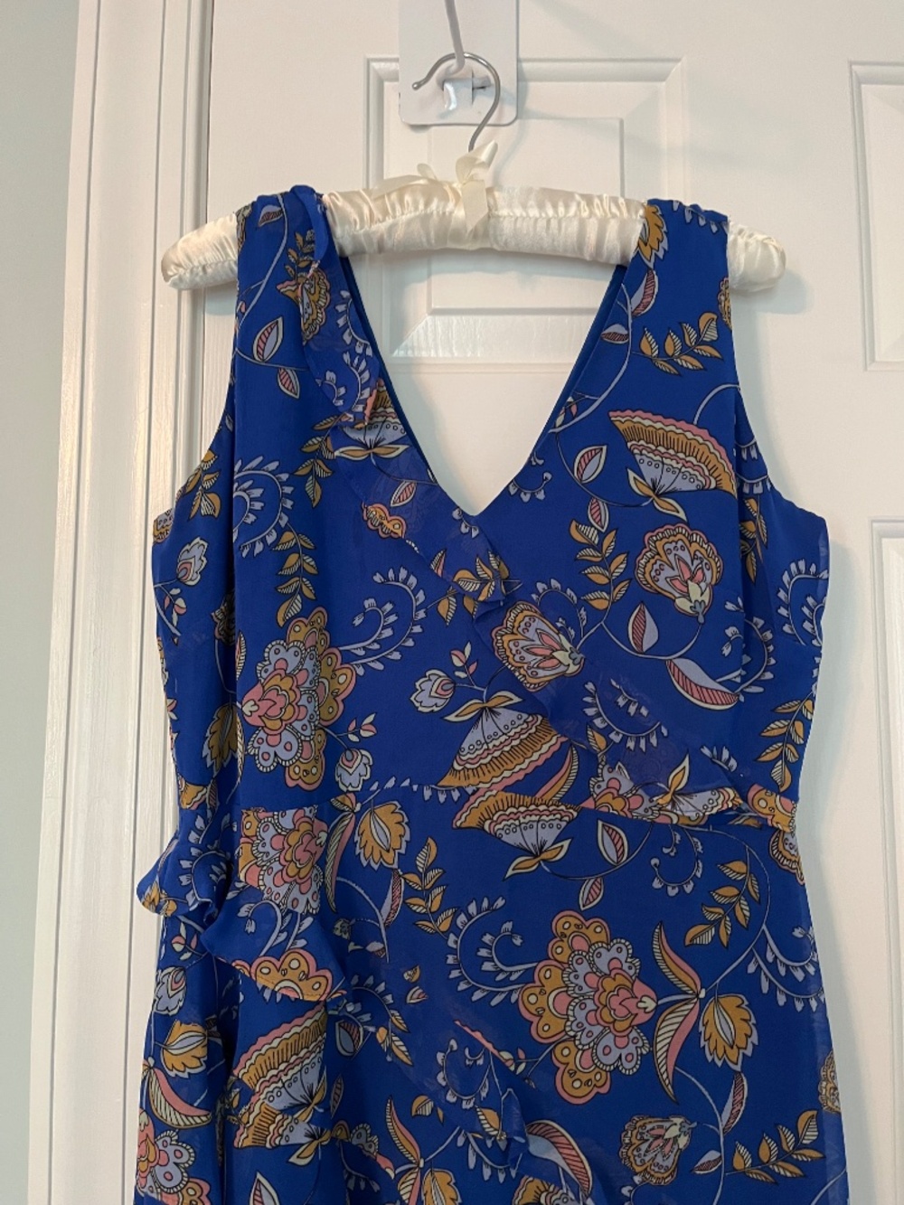 Beautiful Cobalt Blue Dress by Taylor - Picture 10 of 11